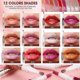 thumbnail image 3 of Exquisite2 in 1 Lip Gloss Lip Plumper Gloss Tinted Glitter Shimmer Lipgloss Lipstick Moisturizing High Shine And Vegan Plumping Lip Gloss For Women Gi, 3 of 5