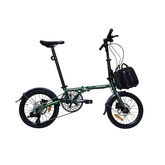 Origami Lotus 9-speed chromoly folding bike