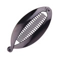 thumbnail image 3 of Minnieouse Clip de plátano elegante y funcional para cualquier ocasión Simple y de moda se puede recortar y rizar verticalmente Negro brillante Type1 NO1, 3 of 6