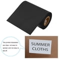 thumbnail image 3 of Unique Bargains 3.93'x328' (100mmx100m) Wax Thermal Transfer Ribbon, 1 Roll 1' Core Ink Out Barcode Printer Ribbon, Black, 3 of 6