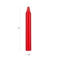 thumbnail image 4 of Mega Candles 40 pcs Unscented Red Mini Taper Candle | 4" Tall x 1/2" Diameter | Great for Casting Chimes, Rituals, Spells, Wax Play & More, 4 of 4