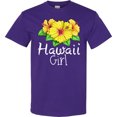 thumbnail image 3 of Inktastic Hawaii Girl Hibiscus Flowers T-Shirt, 3 of 5
