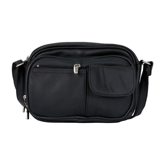 Hot Leathers PUA1028 Small Multipocket Leather Purse 8X6X4