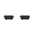 thumbnail image 4 of Bewildely Macetero innovador y ecológico negro: para macetas de interior y exterior, macetas de balcón, lavabo rectangular de 36*26,5*18 cm lavabo rectangular 36*26.5*18cm 2piezas, 4 of 6