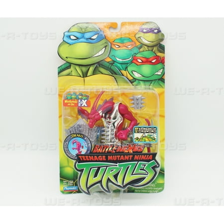 TMNT Teenage Mutant Ninja Turtles Battlenexus Drako Action Figure No 53078 NRFP