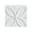 Gloss White, variant on FASÄDE Rings Decorative Vinyl Backsplash 15 sq ft Kit in Copper Fantasy