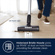 Electrolux Ultimate600 Cordless Stick Vacuum with PowerPro Bristle Nozzle and Larger Dust Bin Capacity, 50-Minute Run Time, 3 Power Modes, Denim Blue