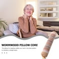 Bed Pillows Neck Recliner Cushion Wormwood Cervical Round Sleeping