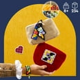 thumbnail image 4 of LEGO DOTS Hogwarts Accessories Pack 41808, Harry Potter Themed Jewelry Making Kit with Bracelet, 2 Bag Tags and Stich-on Patch, DIY Craft Toy Set for Kids, 4 of 8