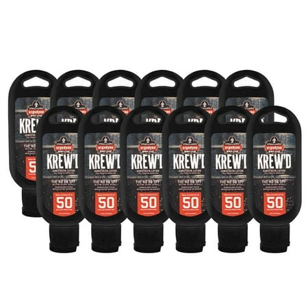 Ergodyne KREW'D Sunscreen Lotion SPF 50 1.5 Oz. 12/Pack (16632)