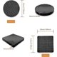 thumbnail image 5 of 60 Pieces Non-slip Rubber Pads, Rubber Feet Self-adhesive Furniture Protector Pads, Protective Pads For Wooden Floor, Table, Chair, Bed Legs, 5 of 5