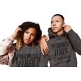 thumbnail image 5 of Purpose Fixes Everything® Unisex Premium Cotton Hoodie,S-2XL, Black Letters, 5 of 8