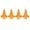 Orange, variant on Jesscasday Universal Drones Landing Gear Height Enhancer Boosters for NEO2 Drones 4pieces