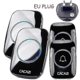 thumbnail image 5 of Cacazi Wireless Doorbell Waterproof 300m Remote Eu Plug Smart Door Bell Chime Battery, 5 of 5