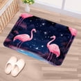 thumbnail image 5 of Flamingo Kitchen Rug Outdoor Carpet Door Mat Polyester Non-Slip Machine Washable, 5 of 6