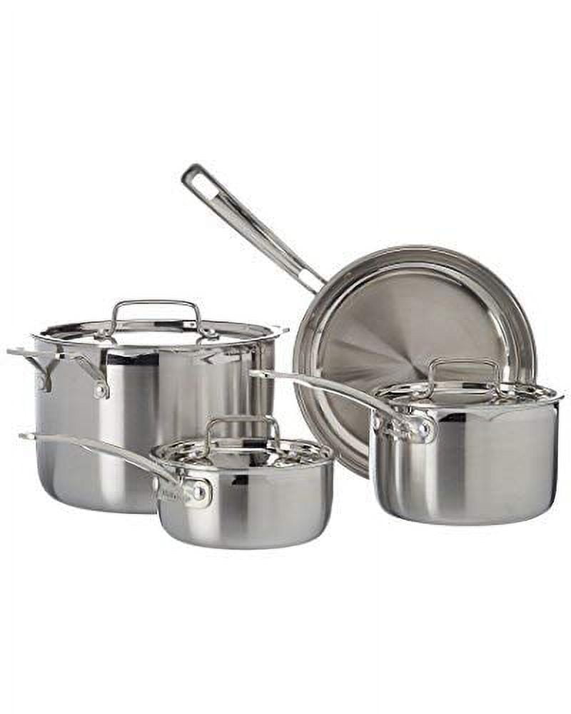 Mavin  Vintage stainless steel 7 pc magnalite cookware set