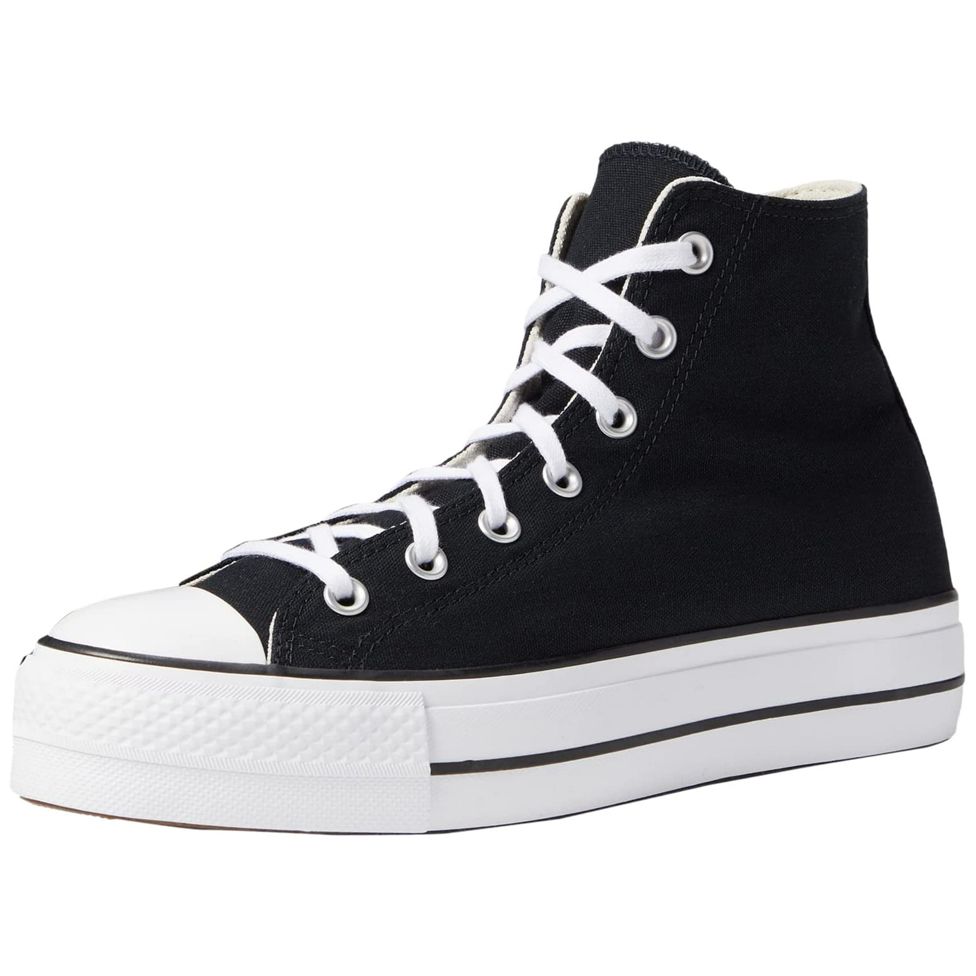 Converse Baskets Chuck Taylor All Star Lift pour Femmes 6.5 Hommes 8 Femmes Noir blanc noir C ur Numeric 6 Point 5 Walmart
