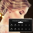 thumbnail image 6 of Stud Earrings Set,6 Pair Fashion Women Jewelry Earrings New, 6 of 7