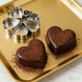 thumbnail image 5 of 6-Piece Heart-Shaped Stainless Steel Cookie Cutters – Multi-Use Baking Tools for Cookies, Fondant & Eggs, 5 of 7