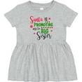 thumbnail image 3 of Inktastic Santa is Promoting Me to Big Sister Girls Baby Dress, 3 of 5