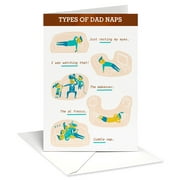 American Greetings Father's Day Card (Types of Dad Naps)