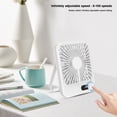 thumbnail image 2 of Ventilador USB/recargable Portátil Pequeña Pantalla Digital Escritorio Personal Refrigeración Ajustable para Oficina Camping, 2 of 9
