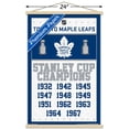 thumbnail image 3 of NHL Toronto Maple Leafs - Champions 16 Wall Poster with Wooden Magnetic Frame, 22.375" x 34", 3 of 3