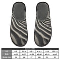 thumbnail image 5 of IAUYY Memory Foam House Slippers Suitable for Both Men and Women. Comfortable, Anti-Slip Plush Flat-Bottomed Slippers The Best Holiday Gift The Texture Of The Dunes, 5 of 9