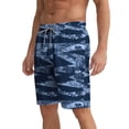 thumbnail image 3 of APTRO Mens Swim Trunks 9'' Mesh Liner Quick Dry Swim Shorts Board Shorts Summer Beach Shorts Navy01 MK305 L, 3 of 7