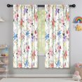 thumbnail image 5 of Blackout Kids Curtains,Pioneer Flower Floral Print Pattern Childrens Insulated Curtains Set Of 2,Bedroom Essentials,Toddler Room Decor 42"x63", 5 of 5