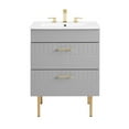 thumbnail image 4 of Modway Daybreak 24" Bathroom Vanity in Light Gray, 4 of 9