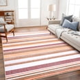 thumbnail image 7 of FULIE 6'x9'Boho Area Rugs Living Room Rugs Non-Slip Carpet Rug,Red, 7 of 7