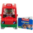 thumbnail image 2 of Little People Have a Slice Pizza Delivery Car, 2 of 6