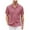 Pink, variant on kamemir Men's Short Sleeve Oxford Shirt Regular Fit Button Down Collar Shirts with Pocket(Pink,L)