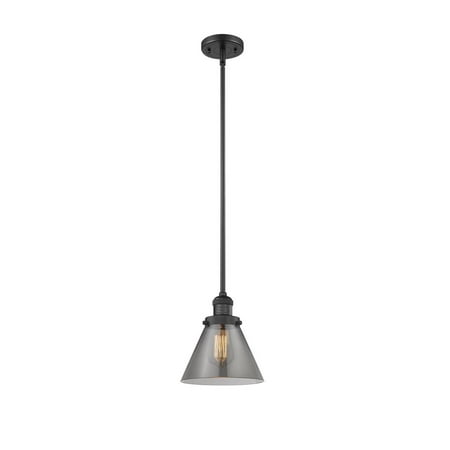 

Innovations 201SBKG43LED LED Mini Pendant Franklin Restoration Matte Black