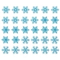 thumbnail image 1 of 30 parches termoadhesivos de copos de nieve para manualidades, apliques y accesorios de costura, 1 of 8