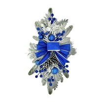 BOPORO Holiday Planter Filler,Holiday Flower Pot Decorations Christmas Holiday Planter Fillers，Christmas Planter Filler Outdoor，Christmas Planter Decorations (1Pcs),Pre-Lit Artificial Christmas Tree