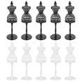 thumbnail image 4 of Doll Dress Rack Miniature Mannequin for Display 10Pcs Assorted Colors, 4 of 4