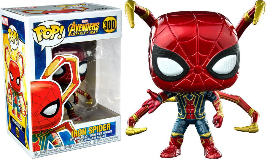 Movies Funko Pop Iron Spider Vinyl Figure for sale online Endgame Avengers 