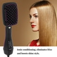 Professional 2in1 Anion Hair Dryer & Paddle Brush Comb Styler, Multifunctional Hairdressing