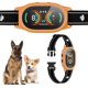 thumbnail image 1 of Collar antiladridos recargable para perros grandes, resistente al agua IP67 con sensibilidad ajustable para perros medianos y pequeños (negro mate)., 1 of 15