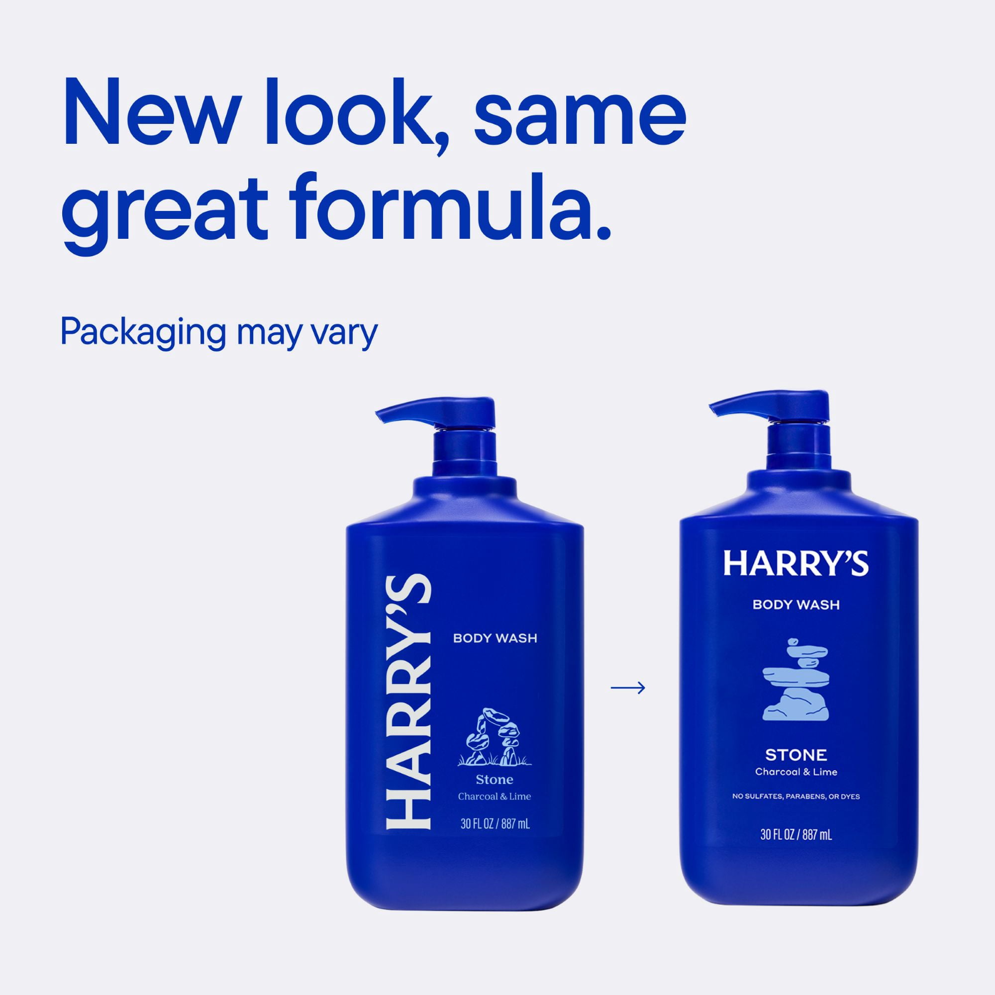 Harry's Men's Cleansing Body Wash, Stone, 30 fl oz