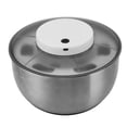 thumbnail image 1 of Salad Spinner, Durable Stainless Steel Basket Vegetable Drainer Easy Operation Versatile with 1800mAh Battery for Kitchen, 1 of 7