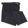 thumbnail image 3 of BRUHL Robert Lightweight Wool Mix Smart Trousers - Anthracite Grey, 3 of 5