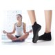 thumbnail image 4 of Calcetines de yoga antideslizantes para mujer, calcetines de algodón para yoga, calcetines de yoga deportivos pegados con cabeza redonda transpirables y absorbentes del sudor, 4 of 5