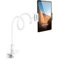 thumbnail image 1 of Support de support de Tablette Gooseneck, Support de Support d'iPad - Lamicall Pince de Bras de Tablette Flexible pour Lit, Bureau, Compatible, 1 of 5