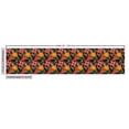 thumbnail image 3 of Ambesonne Poppy Fabric by the Yard Upholstery, Thistle Flowers Floral Art, 1 Yard, Dark Pink Vermilion and Green, 3 of 5