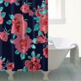 thumbnail image 5 of Waterproof Pioneer Shower Curtain 72x84 Inch Polyester Unique Cute Floral Shower Curtain for Bathroom Hotel Home Decor with 12 Plastic Hooks, 5 of 5