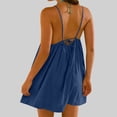 thumbnail image 5 of Sentmoon Long Flowy Dresses for Women Elegant Sleeveless Crew Neck Dress Spring Solid Color Regular Fit Spaghetti Strap Formal Dresses for Women Comfy for Work and Office L, 5 of 5