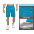 thumbnail image 5 of Little Donkey Andy Men's Cycling Shorts with Detachable Liner, Lightweight Padded Mountain Bike MTB Loose-fit Cyan Blue M, 5 of 7